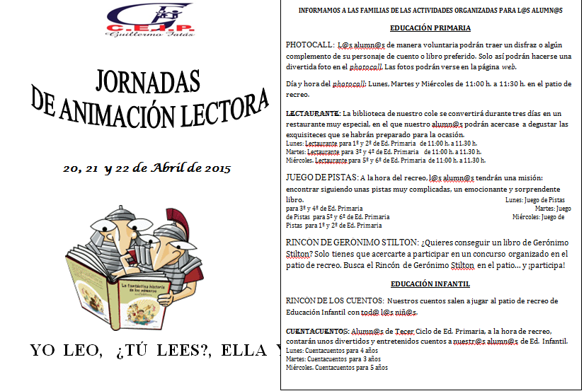 Jornadas Lectora 2015